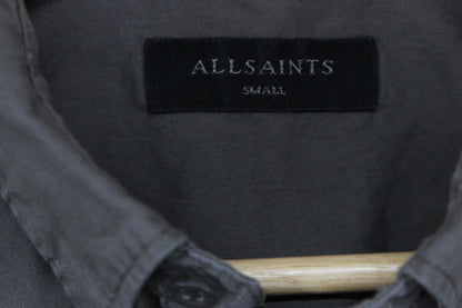 Mens Shirt Button Up Long Sleeve Cotton