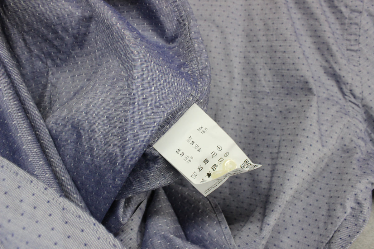 Mens Shirt Slim Fit Long Sleeve