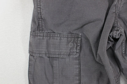 Mens Cargo Trousers Utility Drawstring Cuffs