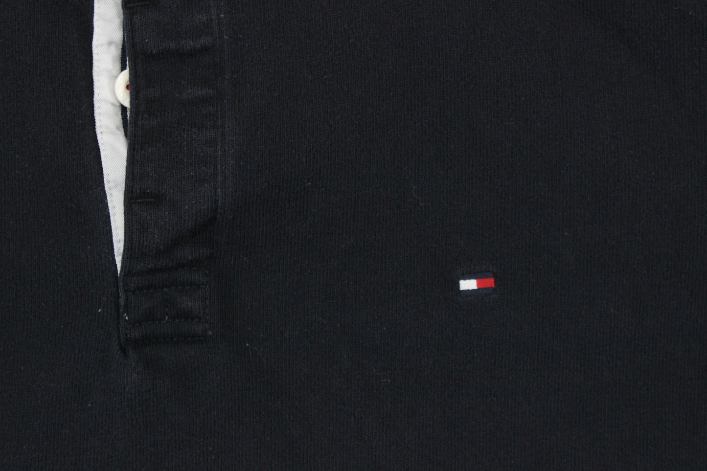 Mens Rugby Polo Shirt Classic Long Sleeve
