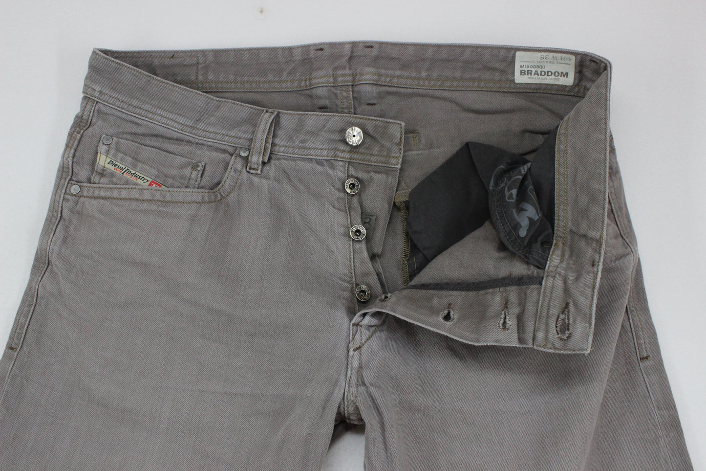 Mens Braddom Jeans Slim Fit Carrot