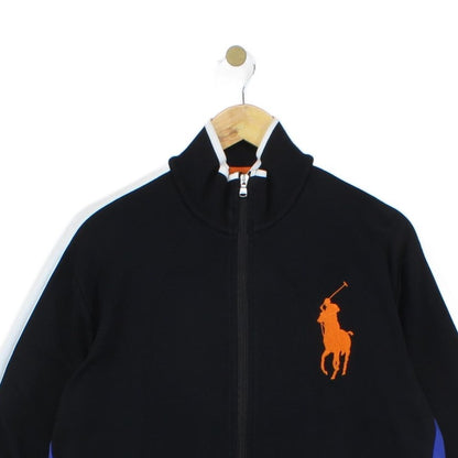 Mens Sweatshirt Sport Full Zip Big Pony