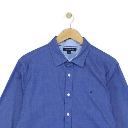 Mens Shirt Stretch Button Down Long Sleeve