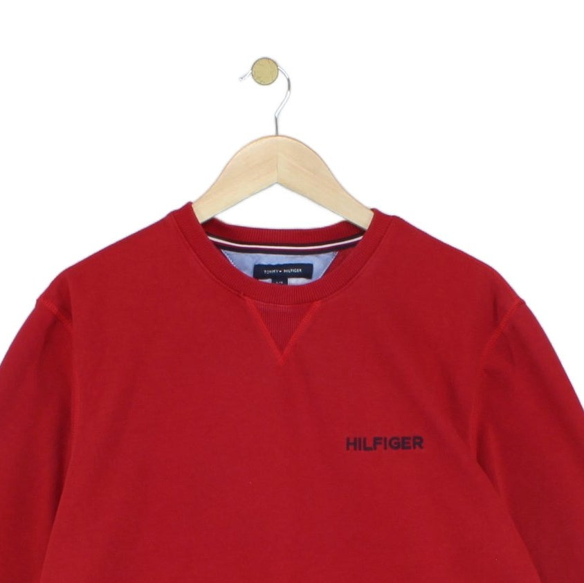Mens Sweatshirt Pullover Logo Crew Neck