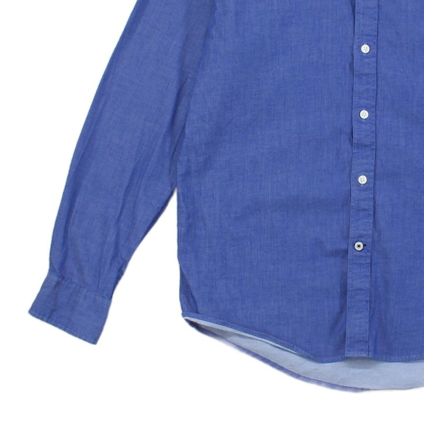 Mens Shirt Stretch Button Down Long Sleeve