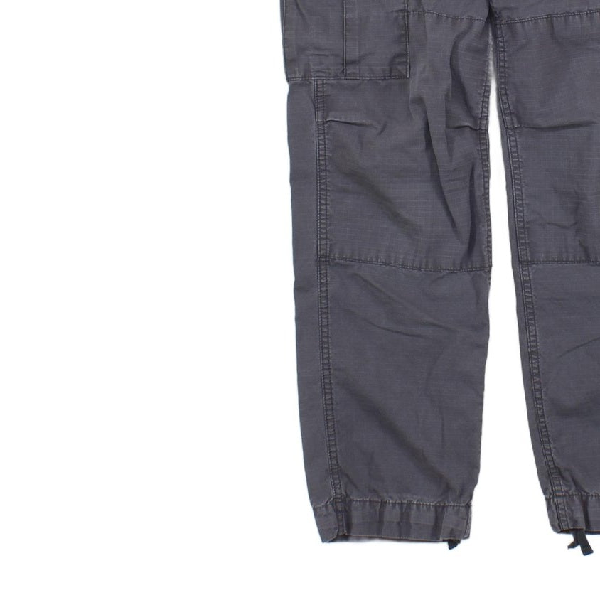 Mens Cargo Trousers Utility Drawstring Cuffs