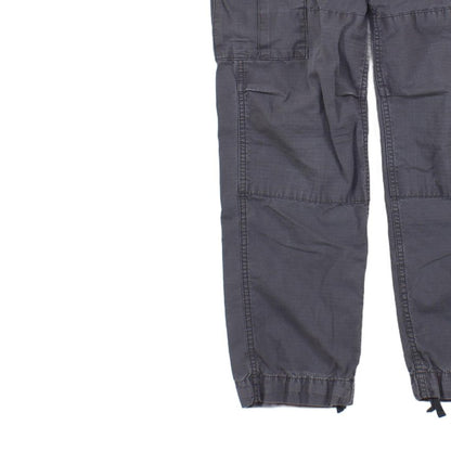 Mens Cargo Trousers Utility Drawstring Cuffs