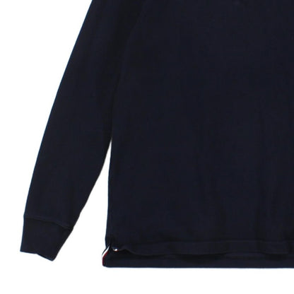 Mens Rugby Polo Shirt Classic Long Sleeve
