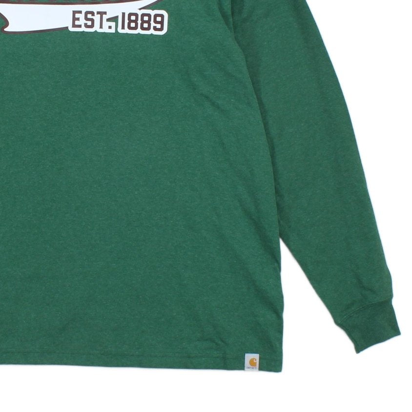 Mens T-Shirt Graphic Print Logo Relaxed Fit Crew Neck