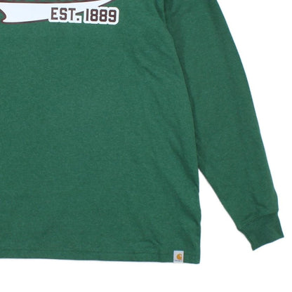 Mens T-Shirt Graphic Print Logo Relaxed Fit Crew Neck