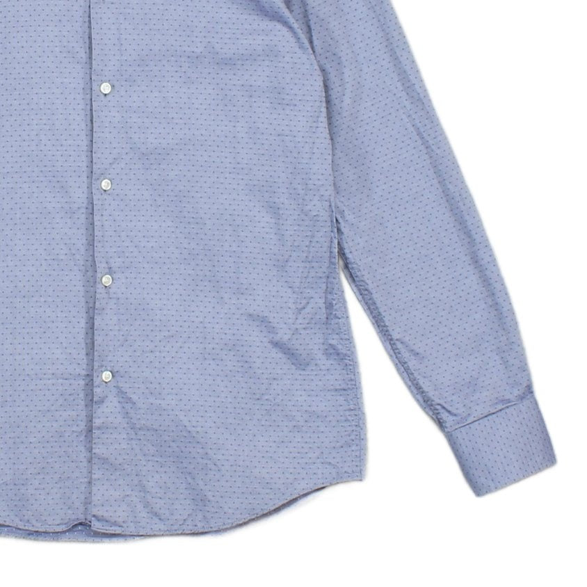 Mens Shirt Slim Fit Long Sleeve