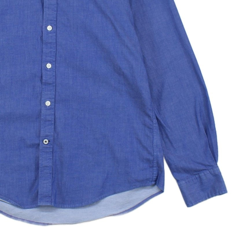Mens Shirt Stretch Button Down Long Sleeve