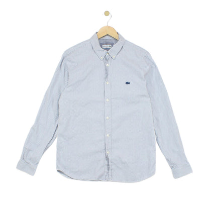 Mens Shirt Slim Fit Button Up Long Sleeve