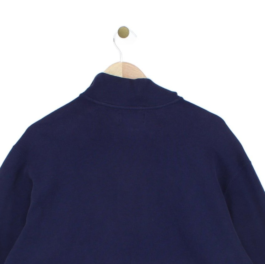 Mens 1/4 Zip Jumper Embroidered Logo