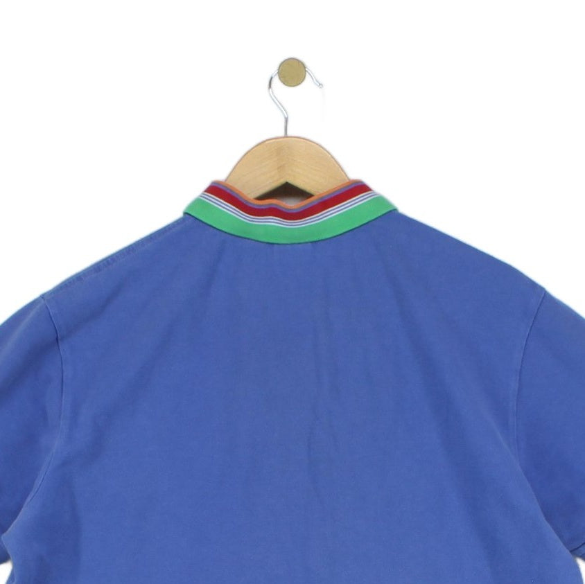 Mens Striped Polo Shirt Custom Fit