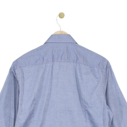 Mens Shirt Slim Fit Long Sleeve