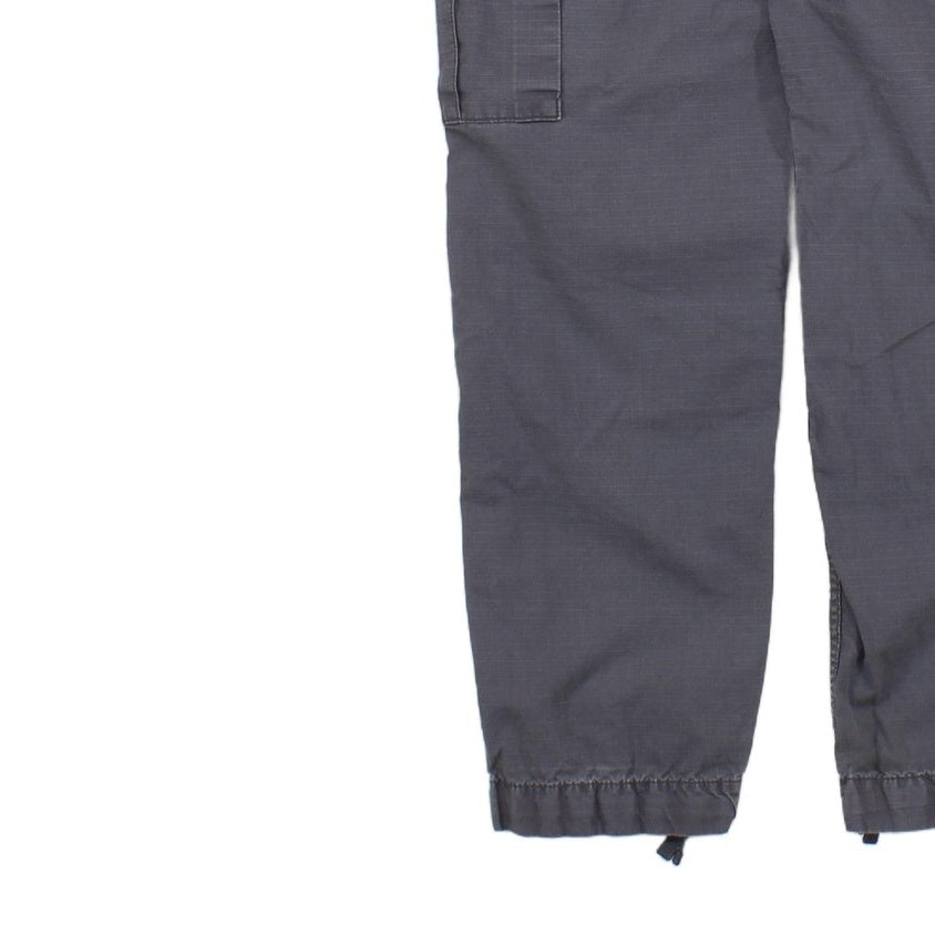 Mens Cargo Trousers Utility Drawstring Cuffs