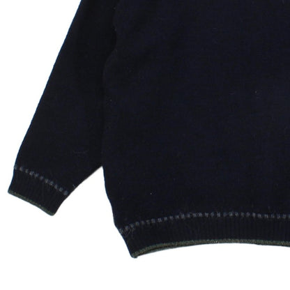 Mens Alpaca Jumper Knit Patterned Wool