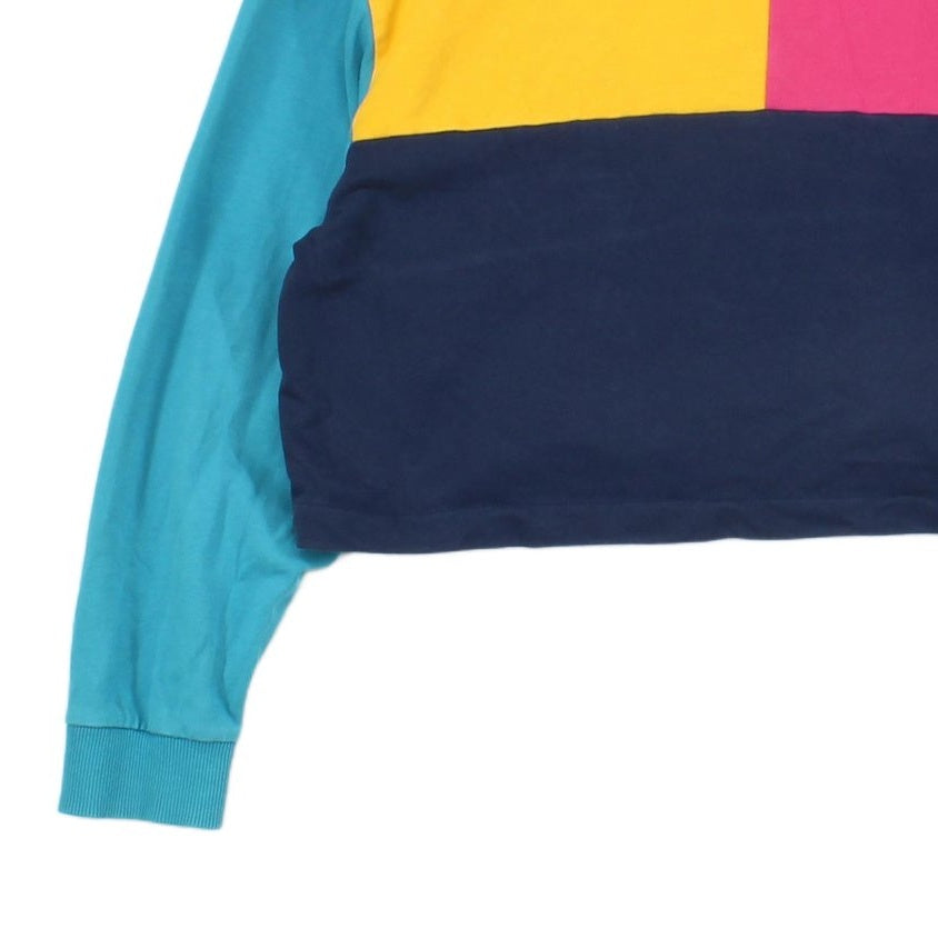 Womens Rugby Shirt Cropped Oversized
