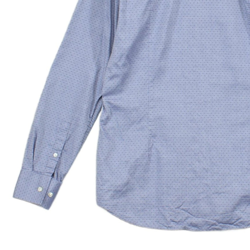 Mens Shirt Slim Fit Long Sleeve