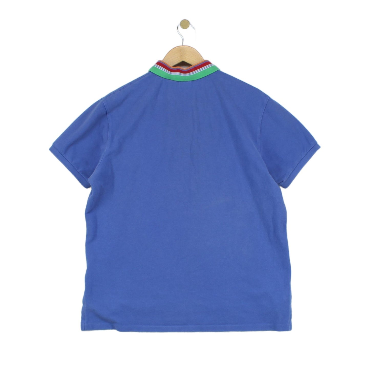 Mens Striped Polo Shirt Custom Fit