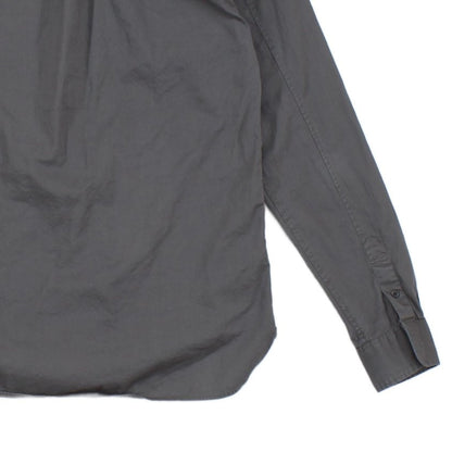 Mens Shirt Button Up Long Sleeve Cotton