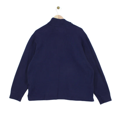 Mens 1/4 Zip Jumper Embroidered Logo