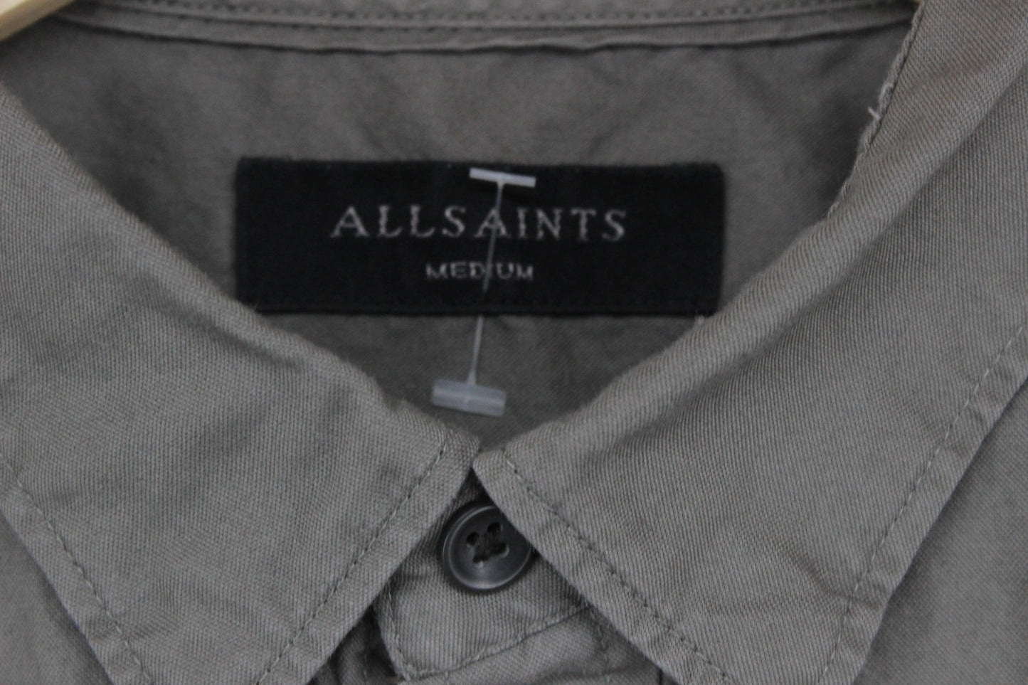 Mens Shirt Button Up Collared Short Sleeve