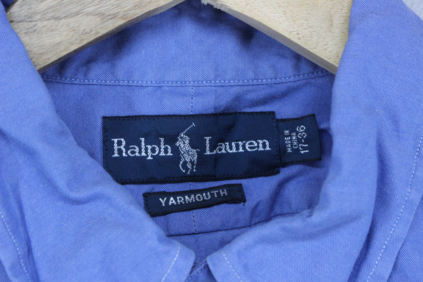 Mens Shirt Long Sleeve Button Down Yarmouth