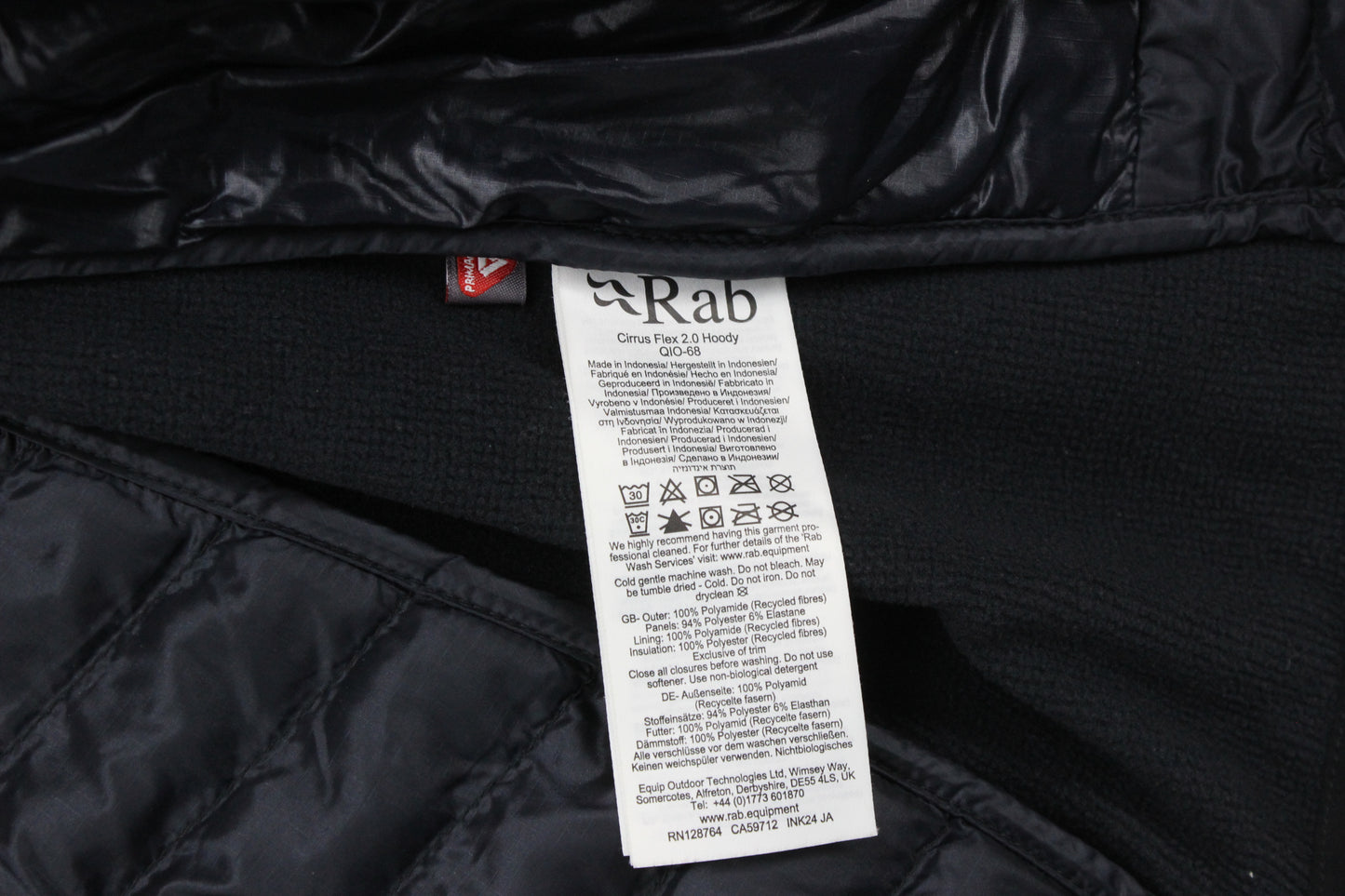 Mens Cirrus Flex 2.0 Quilted Jacket Lightweight Hooded