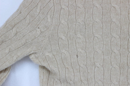 Womens V-Neck Jumper Knit Lambswool