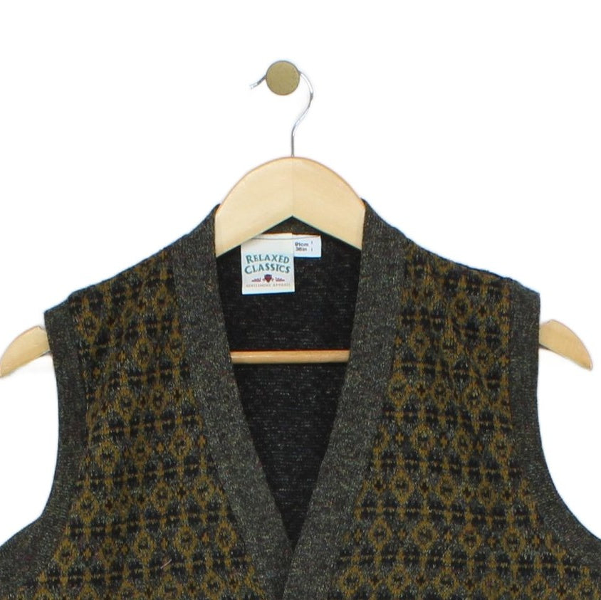 Mens Sweater Vest Jumper Sleeveless