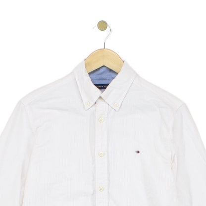 Mens Striped Shirt Custom Fit Classic Long Sleeve