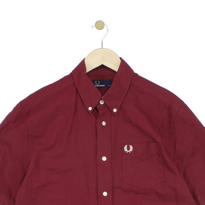 Mens Oxford Shirt Button Up Short Sleeve