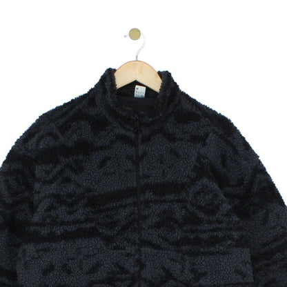 Mens Fleece Jacket Casual Outerwear Camo