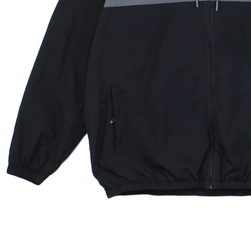 Mens Track Jacket Hooded Full Zip
