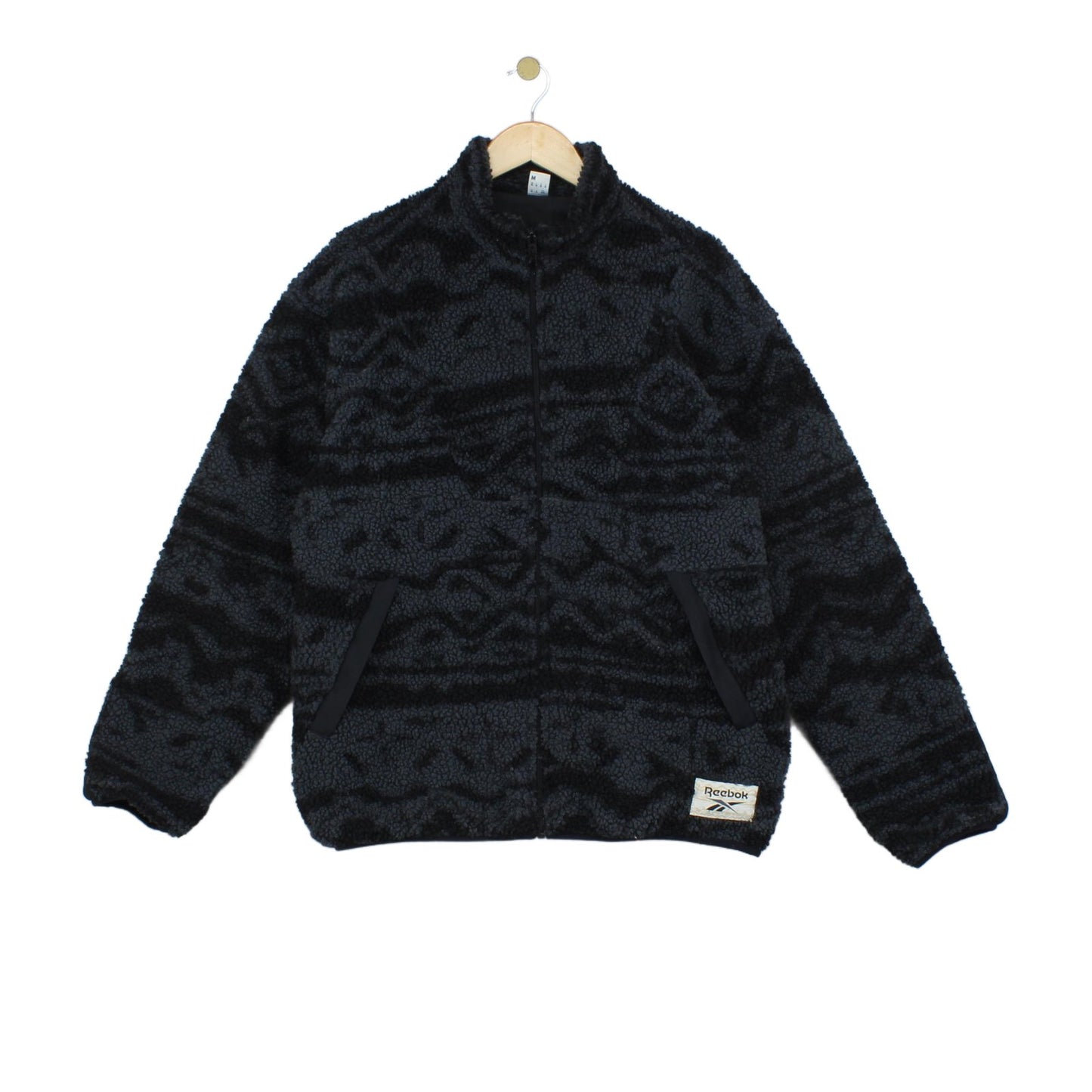 Mens Fleece Jacket Casual Outerwear Camo
