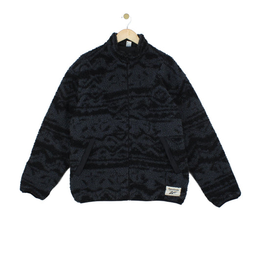 Mens Fleece Jacket Casual Outerwear Camo