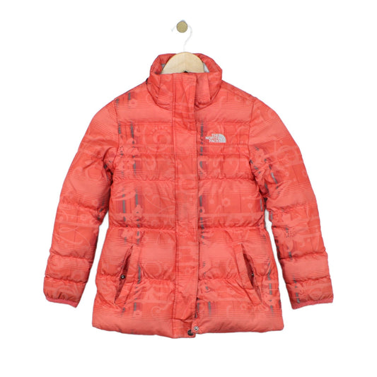 Girls Puffer Jacket Down Quilted Full Zip Winter