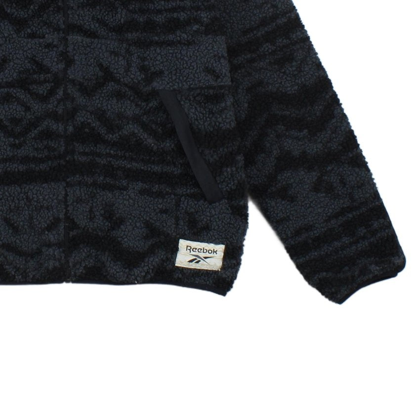 Mens Fleece Jacket Casual Outerwear Camo