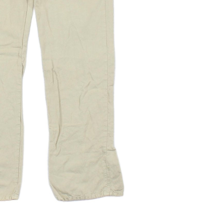 Mens Chino Trousers Zip Fly Regular Fit