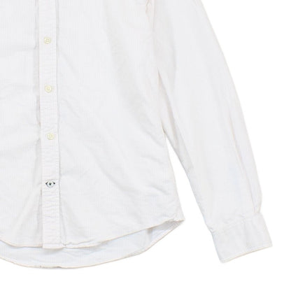 Mens Striped Shirt Custom Fit Classic Long Sleeve