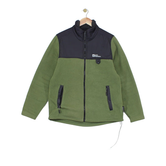 Mens Fleece Jacket Full Zip Outdoor Insulated
