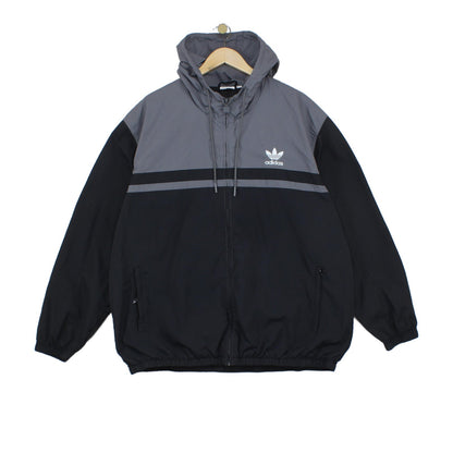 Mens Track Jacket Hooded Full Zip