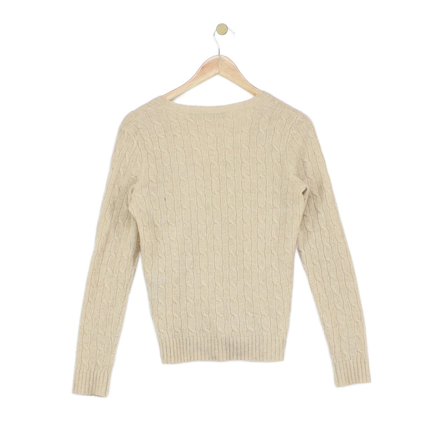 Womens V-Neck Jumper Knit Lambswool