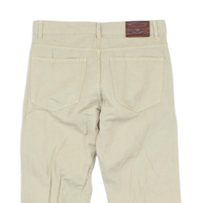 Mens Chino Trousers Zip Fly Regular Fit
