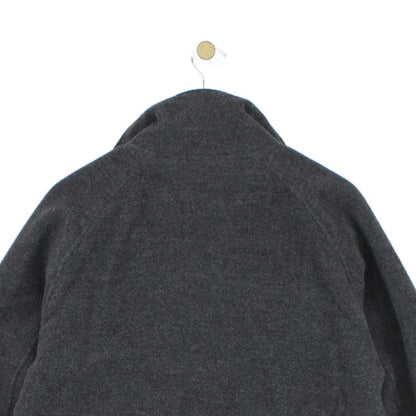 Mens Jacket Full Zip Embroidered Logo Wool Blend