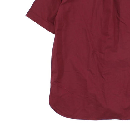 Mens Oxford Shirt Button Up Short Sleeve