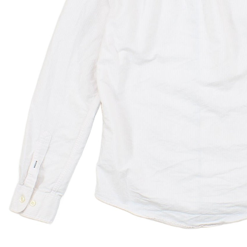 Mens Striped Shirt Custom Fit Classic Long Sleeve