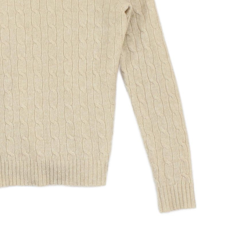 Womens V-Neck Jumper Knit Lambswool